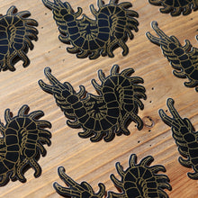 Load image into Gallery viewer, Gold Centipede sticker