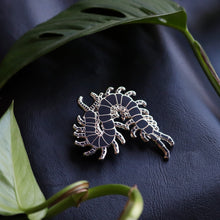 Load image into Gallery viewer, SEXY LEGS Centipede enamel pin
