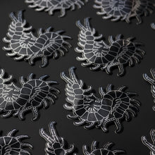 Load image into Gallery viewer, Silver Centipede sticker