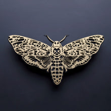 Load image into Gallery viewer, Deaths Head Moth wall plauqe