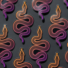 Load image into Gallery viewer, Sunset Snake sticker
