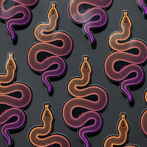 Sunset Snake sticker