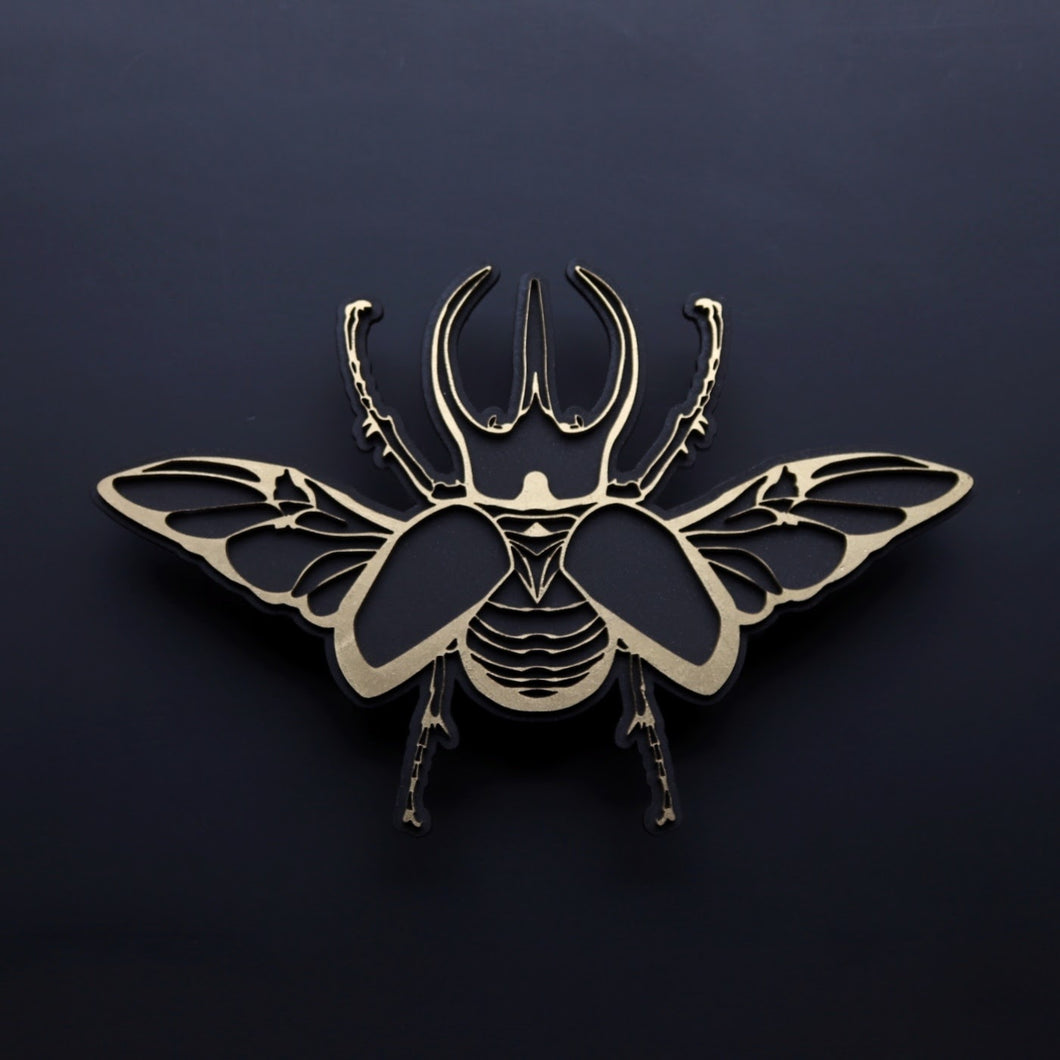 Atlas Beetle wall plaque